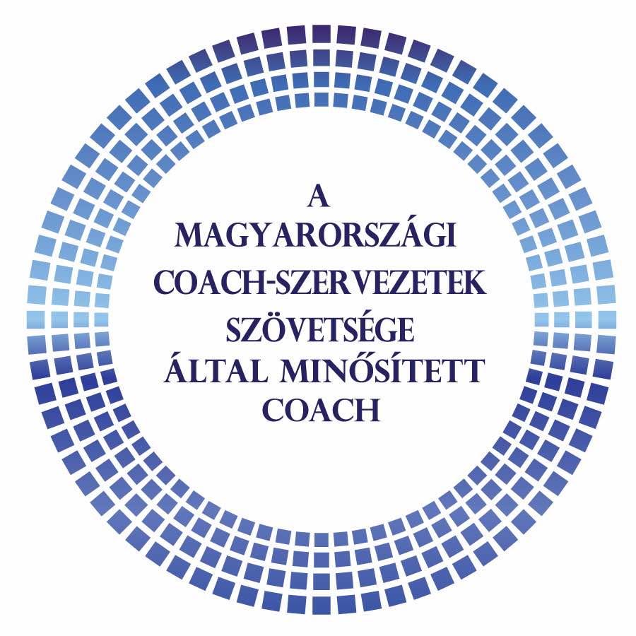 Magyarországi Coach-szervezetek Szövetsége által minősített coach logo